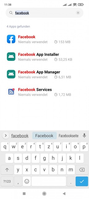 Xiaomi 11T Facebook