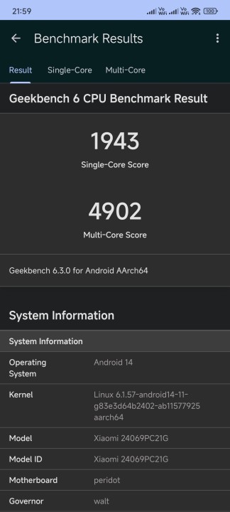 Poco F6 Benchmark