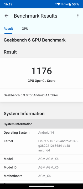 AGM X6 Benchmark