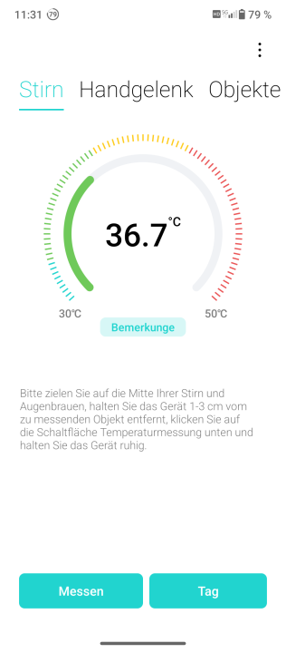 AGM X6 Infrarot Thermometer