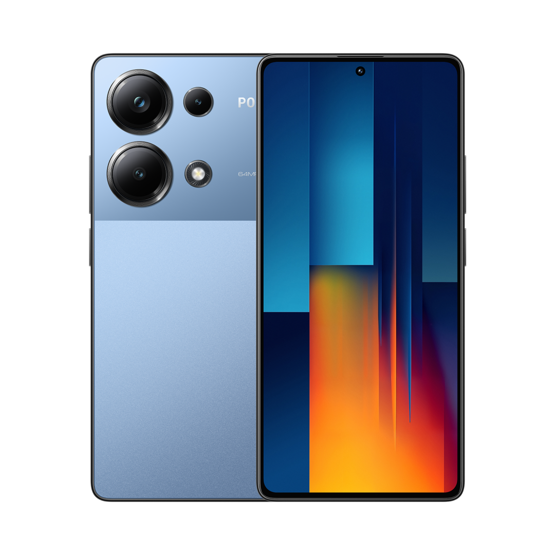 Poco M6 Pro Blau