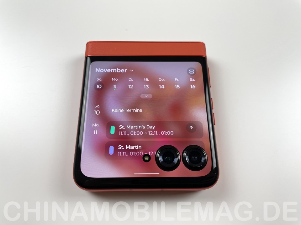 Motorola Razr 50 Außendisplay Funktionen