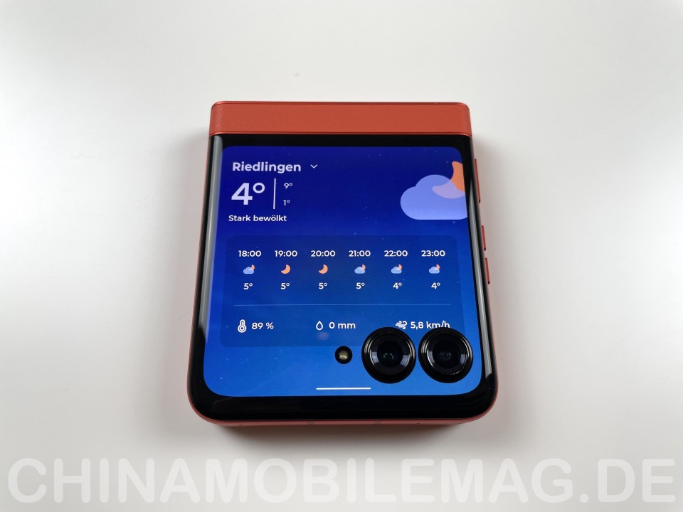 Motorola Razr 50 Außendisplay Funktionen