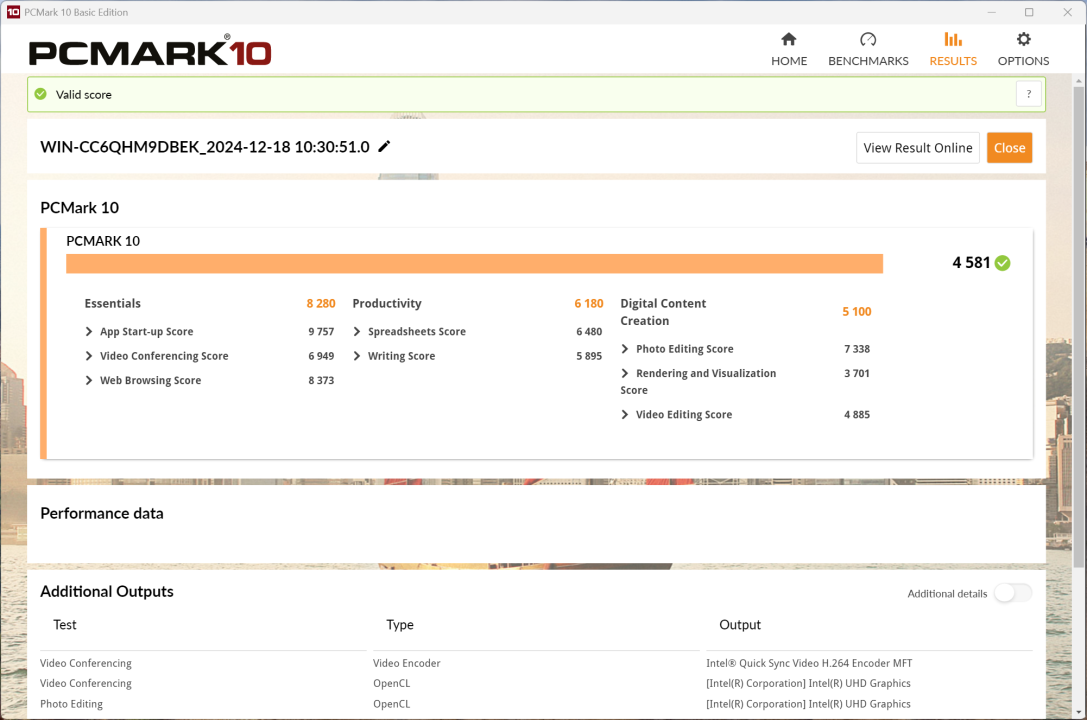 Chuwi LarkBox S Benchmark