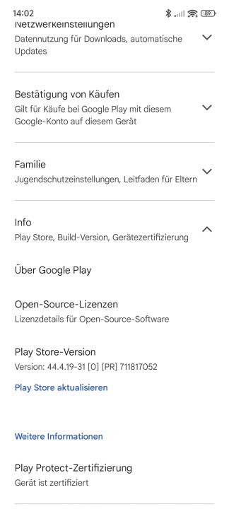 Xiaomi 14T Pro Google Zertifizierung