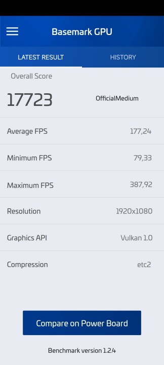 Xiaomi 14T Pro Basemark GPU Benchmark