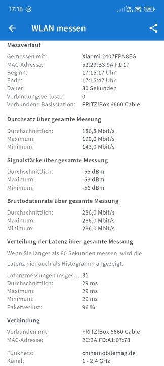 Xiaomi 14T Pro WLAN Test 2