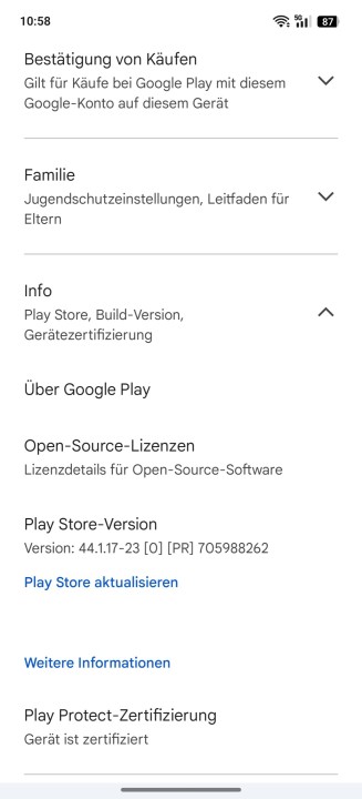 Realme GT7 Pro Google Zertifizierung